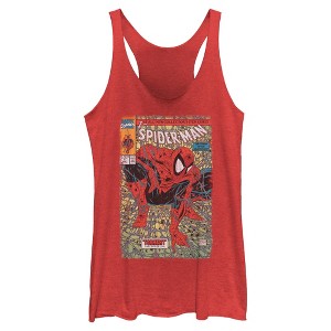 Womens Marvel Spider-Man Torment Comic Cover Racerback Tank - 1 of 4