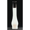 Lehman's Frosted Glass Lamp Chimney, Replacement Hurricane Globe Measures 2 7/8 Inch Diameter Base x 14 Inches High for Oil or Kerosene Lanterns - 2 of 3