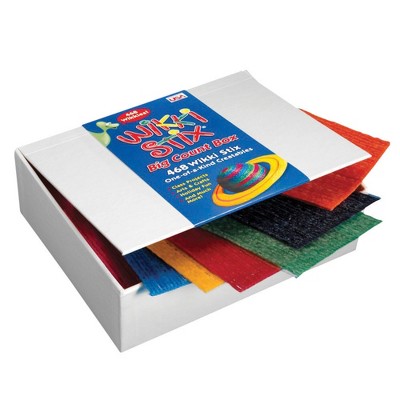 Wikki Stix Big Count Box, 6 Inches, Assorted Colors, Set of 468