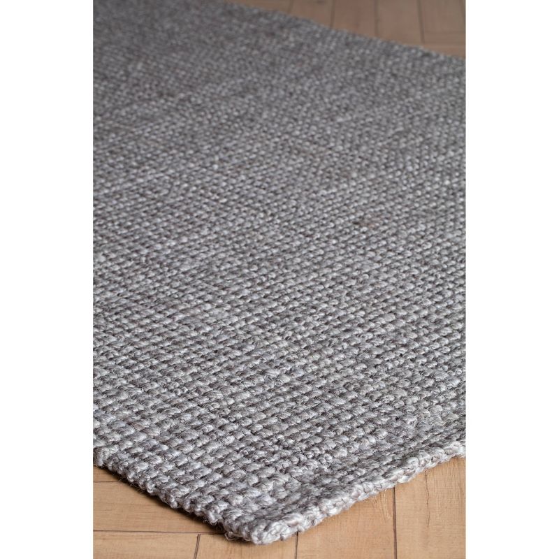 4&#39;x6&#39; Andes Jute Area Rug Gray - Anji Mountain, 4 of 9