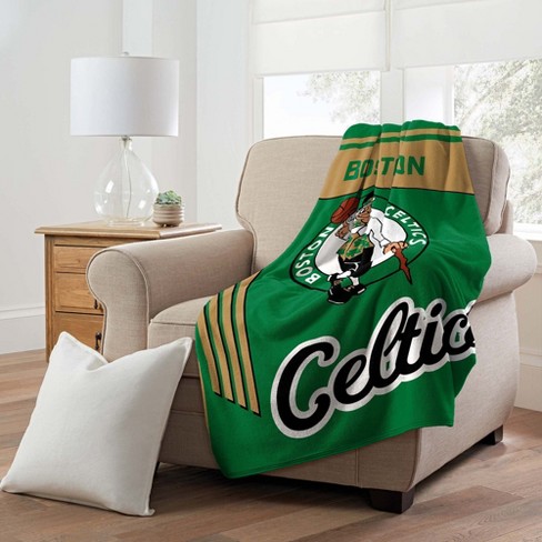 Sleep Squad Boston Celtics Larry Bird 60 x 80 Raschel Plush Jersey Blanket