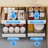 Pull-Out Type Cabinet Organizer, Punching-free Seasoning Dish And Bowl Storage Shelf Under Cabinet, Heavy Duty Storage Home Kitchen Supplies - 3 of 4