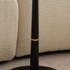 NicBex Mid-Century Round Coffee Table, Solid Wood Slatted Side Table for Living Room Small Space, Modern Design - 4 of 4