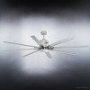 Urban Ambiance Luxury Urban Loft Indoor / Outdoor Ceiling Fan,  16.8"H x 72"W,  White, UHP9052 - 4 of 4