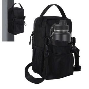 Magnetic Gym Bag with Water Bottle Holder & Side Pocket. Unisex design perfect for hiking, fitness, and gym - 1 of 4