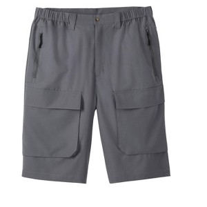 KingSize Men's Big & Tall Performance 12" Cargo Shorts - 1 of 4