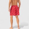 Anna-Kaci Active Men's Tropical Print Swim Trunks with Elastic Waistband and Side Pockets - 4 of 4