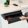 Mount-It! Under Desk Pull-Out Drawer Kit with Shelf 20.2" (Wide) x 12.2" (Deep) x 7.4" (Tall) - 2 of 4