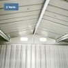 Industrial Outdoor Large Metal Storage Shed 6x8Ft, Anti UV Galvanized Steel Storage House With 4 Vents And Double Sliding Door, Weather-Resistant - 4 of 4