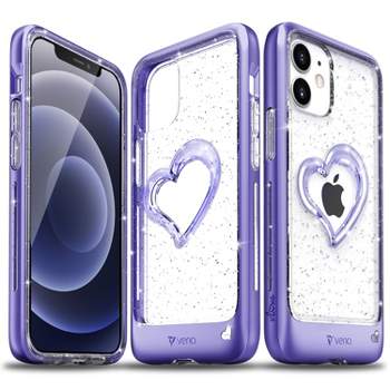 Vena vLove Glitter Heart Case for Apple iPhone 12 Mini
