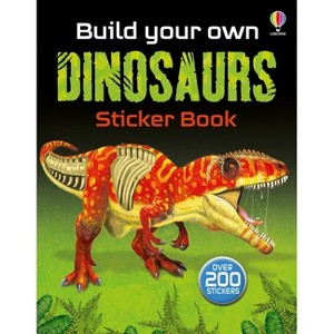 Build Your Own Dinosaurs Sticker Book - (Build Your Own Sticker Book) by  Simon Tudhope (Paperback) - 1 of 1