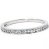 Pompeii3 1/8ct Diamond Wedding Ring 14K White Gold - 3 of 4
