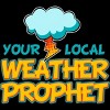 Men's Design By Humans Funny Meteorologist Gift TShirt My Kid Is A Weather Prophet By AmberDawn888 T-Shirt - 2 of 2