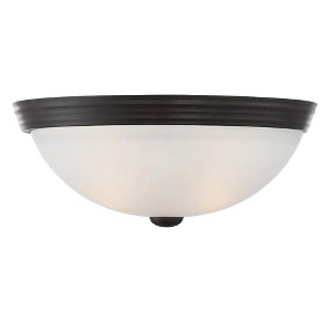 Savoy House NULL 2 - Light Flush Mount in  English Bronze - 1 of 4