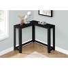 Monarch Specialties Accent Table Console Entryway Narrow Corner Living Room Bedroom Black Laminate Transitional - 2 of 4