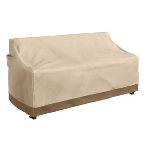 Pure Garden 76" Patio Couch Cover Beige - 1 of 4