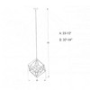 Vaxcel Rad 4 - Light Pendant in  Black - 4 of 4