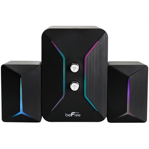 Interpunctie Forensische geneeskunde naast Befree Sound Computer Gaming 2.1 Speaker System With Color Led Lights :  Target