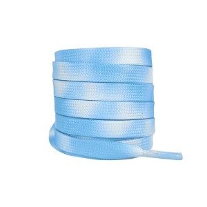 INSPIRE CHIC Tie-Dye Flat Shoe Laces Shoestrings for Sneakers Hiking Shoes 0.31'' 1 Pair - 1 of 4
