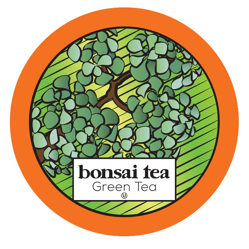 Bonsai Tea Co. Tea Pods. Compatible with 2.0 Keurig K Cup Brewers, Green Tea, 40 Count, 1 of 6