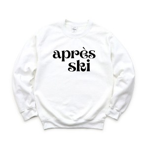 Simply Sage Market Women's Graphic Sweatshirt Apres Ski - 1 of 3