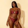 Women's Low-Rise High Leg Extra Cheeky Bikini Bottom - Wild Fable™ - 4 of 4