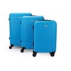 Mirage Luggage Alisa ABS Hard shell Lightweight 360 Dual Spinning Wheels and Combo Lock 3-Piece Luggage Set - 4 of 4