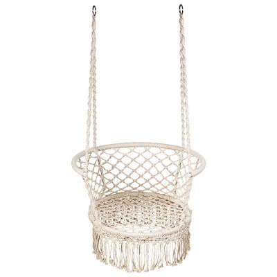 How to hang discount a macrame chair