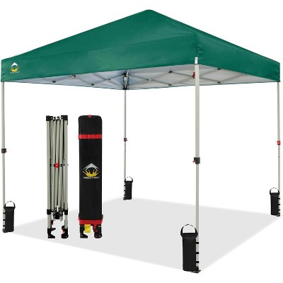 8x8 Recreational Centerlok Canopy - Sto 'N Go, Silver Coated, 150D - RS64F