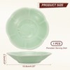 Unique Bargains Ceramic Decorative Water Pattern Mini Candy Serving Platter 4.25" - 2 of 4