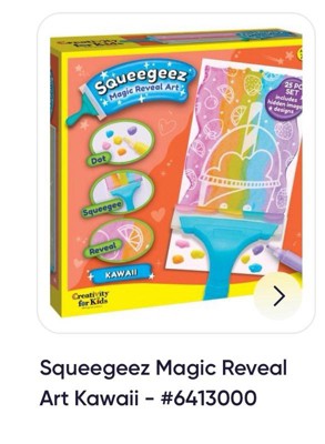 Creativity For Kids Squeegeez Magic Reveal Art Mermaid : Target