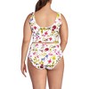 Lands' End Women's Tugless Tankini Top and High Waisted Bottom Swimsuit Set - 2 of 3