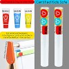 MEEDEN Easel for Kids, Double-Sided All-in-one Wooden Art Easel, Kids Art Easel Set with Paper Rolls, Magnetic Easel with Whiteboard & Chalkboard - 2 of 4