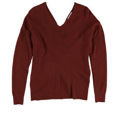 bar III Womens Twist Back Pullover Sweater