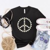 Simply Sage Market Women's Daisy Peace Sign Short Sleeve Graphic Tee - 2 of 2
