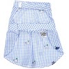 The Worthy Dog Embroidered Whales Gingham Check Adjustable Pet Dress - 2 of 3