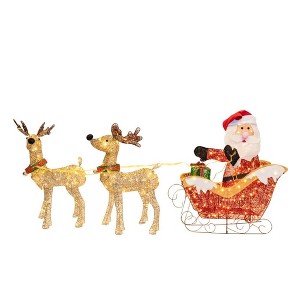 Novelty Lights LED Pre-Lit Yard Art Christmas Decoration - 1 of 4