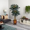 HomeStock  6 ft. Artificial Palm Tree in Planter for Indoor/Outdoor - 3 of 3