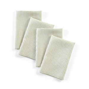 Solino Home Striped Linen Dinner Napkins | Narrow Stripe - 1 of 4