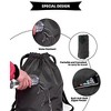 Generic Peicees Waterproof Drawstring Sport Bag Lightweight Sackpack Backpack - 4 of 4