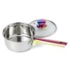 LunaLulinlk Iridescent Stainless Steel 20-Piece Cookware Set, with Kitchen Utensils and Tools - 2 of 4