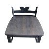 International Concepts Cosmo Counter Height Stool - 24" Seat Height - 4 of 4