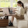 WOWLIVE Lift Top Coffee Table with Hidden Storage,Wooden Square cocktail table for Living Room - 4 of 4