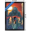 Trends International Justice League vs. Godzilla vs. Kong - Superman & Godzilla Framed Wall Poster Prints - 3 of 4