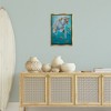 Stupell Industries Swimming Tiger Among Fish Black Framed Floater Canvas Wall Art - 2 of 4