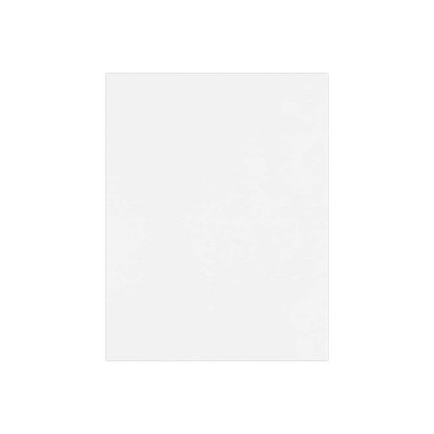 JAM PAPER 8.5" x 11" Premium Cardstock 110lb White 50/pack  (81211-C-WPC-50)