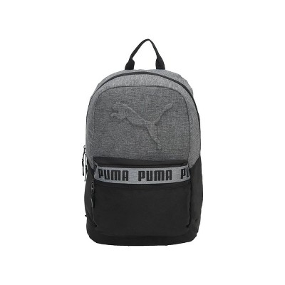 black and white puma backpack