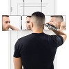 3 Way Mirror Self Hair Cutting 360 Trifold Hair Cut Mirror - Temu