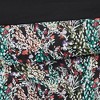Badgley Mischka 3pc Full/Queen Home Cassat Floral Duvet Set Black: Cotton Sateen, Piping Trim, Tie & Button Closure - 2 of 4