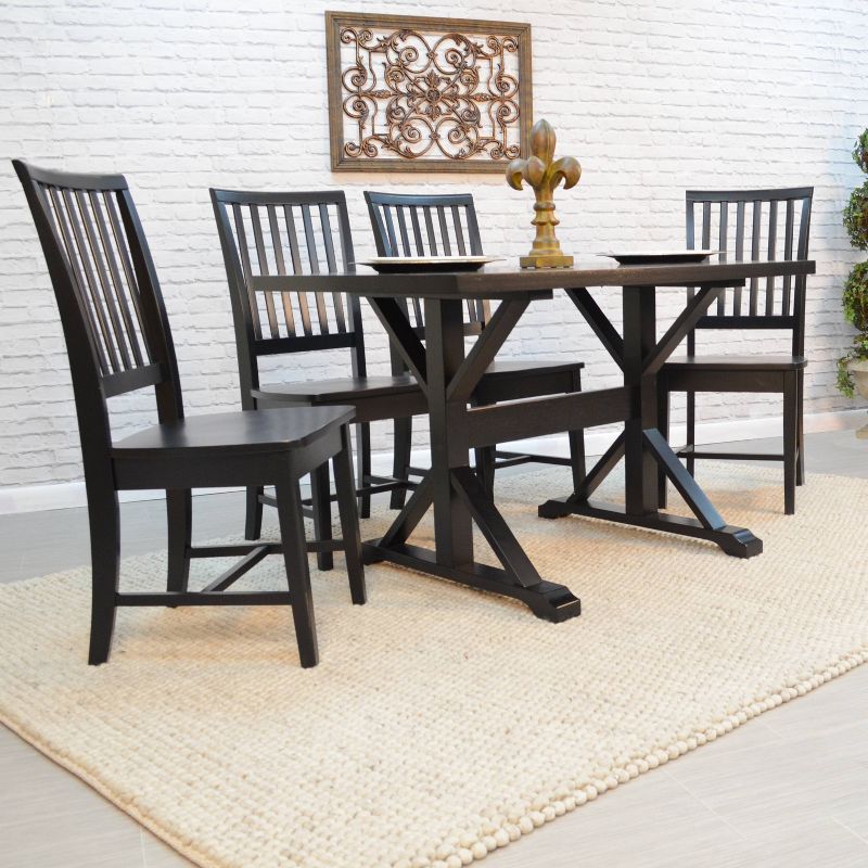 Florence 48" Trestle Table - Carolina Chair & Table, 6 of 7